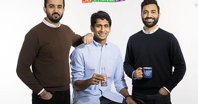 Ajay Thandi, Arman Sood and Ashwajeet Singh, founders of Sleepy Owl Coffee.